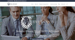 Desktop Screenshot of fivetalentsfinancialgroup.com